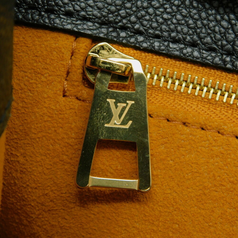 LOUIS VUITTON On the Go Tote Bag Black Noir Monogram Empreinte Leather Embossed - Picture 5 of 7
